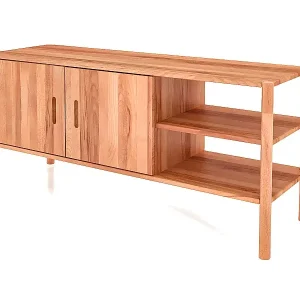 POLA - Kommode 100% aus massivem Holz aus Kernbuche, naturgeölt Garantierte Lieferung