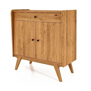 RETRO - Kommode 100% aus massivem Holz aus Wildeiche, naturgeölt Solange Der Vorrat Reicht