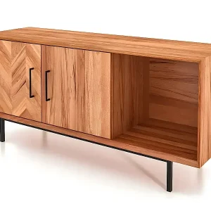 Neu ABIES - Kommode 100% aus massivem Holz aus Kernbuche, naturgeölt