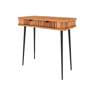 KULA - Schminktisch mit Schubladen aus Kernbuche, naturgeölt Neu Im Sortiment