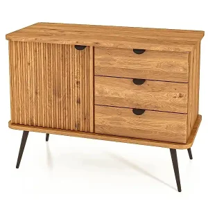 KULA - Kommode 100% aus massivem Holz aus Wildeiche, naturgeölt Must-Have
