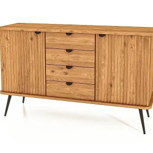 Sale KULA - Kommode 100% aus massivem Holz aus Wildeiche, naturgeölt