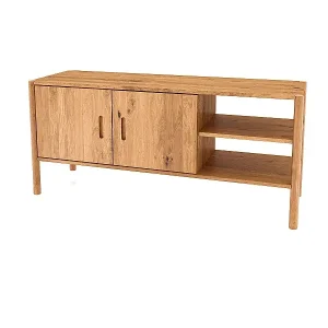 Abverkauf POLA - Kommode 100% aus massivem Holz aus Wildeiche, naturgeölt