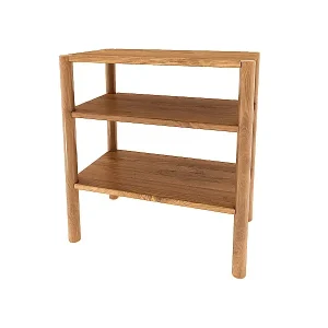 Aktuell POLA - Nachttisch aus Wildeiche, naturgeölt