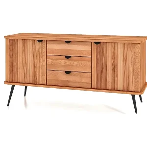 Geprüft KULA - Kommode 100% aus massivem Holz aus Kernbuche, naturgeölt