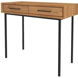 Echt ABIES - Schminktisch mit Schubladen aus Wildeiche, naturgeölt