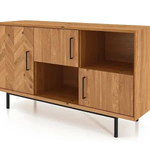 Online Kaufen ABIES - Kommode 100% aus massivem Holz aus Wildeiche, naturgeölt