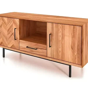 Meistverkauft ABIES - Kommode 100% aus massivem Holz aus Kernbuche, naturgeölt