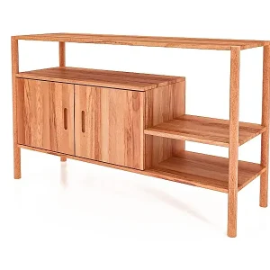 POLA - Regall aus massivem Holz aus Kernbuche, naturgeölt Markenprodukt