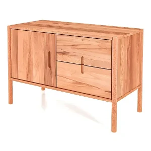 POLA - Kommode 100% aus massivem Holz aus Kernbuche, naturgeölt Preisknaller