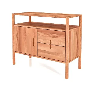 POLA - Kommode 100% aus massivem Holz aus Kernbuche, naturgeölt Kostenfreie Lieferung