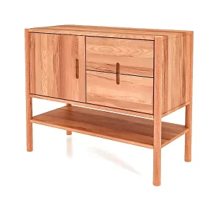 Top-Seller POLA - Kommode 100% aus massivem Holz aus Wildeiche, naturgeölt