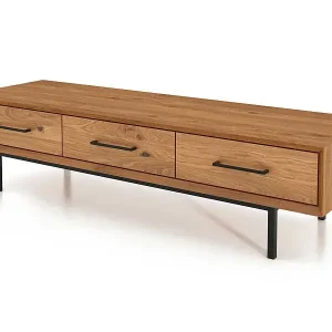 Kostenfreie Lieferung ABIES - Kommode 100% aus massivem Holz aus Wildeiche, naturgeölt