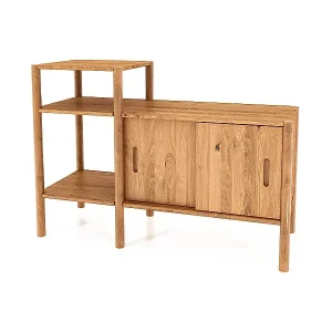 POLA - Regall aus massivem Holz aus Wiledeiche, naturgeölt Solange Der Vorrat Reicht