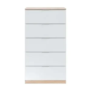 We Home – Schlafzimmerkommode mit 5 Schubladen Preis Gesenkt