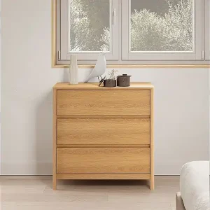 Letzte Chance Kommode Nassau 3 schubladen Eichenfarbe