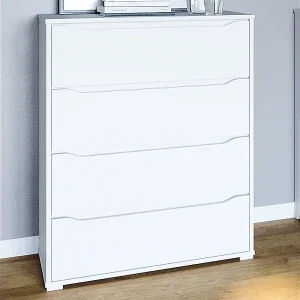 Sichere Zahlung Kommode weiß 48x80x101.6 ruben