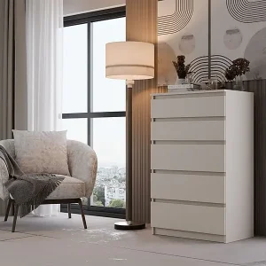 Sonderaktion Kommode mit fünf Schubladen - greige - MALWA