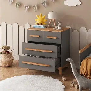 Kommode grau/artisan 80x53.4x88 malia Neuheit