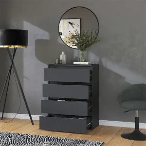 Kommode anthrazit 74x40x99.6 claus Knallerangebot