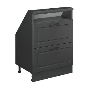 Abverkauf Dachschrägenschrank anthrazit landhaus/anthrazit 60x46x81.6 rion