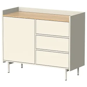 Kommode creme 100x40x82 velina Saisonangebot