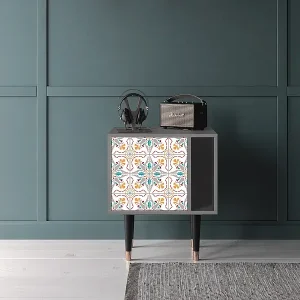 Zertifiziert Nachttisch - 57х69х48 cm - S2 - Spring Ceramics, Grau