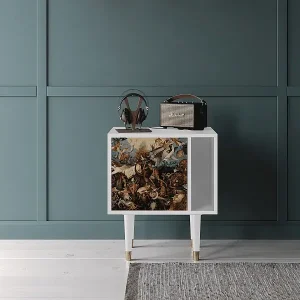 Zertifiziert Nachttisch - 57х69х48 cm - S2 - The Fall, Weiß