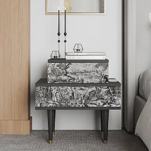 Zertifiziert Nachttisch - 58х58х41 cm - NS1 - The Temptation, Anthrazit