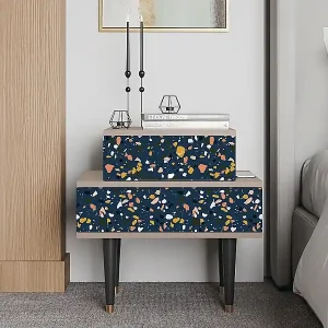 Aktuell Nachttisch - 58х58х41 cm - NS1 - Night Sky Langhterns, Latte