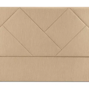 Finale Aktion CXL by Christian Lacroix - Kopfteil "Alpilles" Sitzer aus strukturiertem Stoff beige - 200x8x120cm