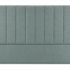 CXL by Christian Lacroix - Kopfteil "Camargue" Sitzer aus strukturiertem Stoff blau - 200x8x120cm Sichere Zahlung