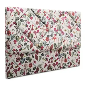 Echt CXL by Christian Lacroix - Kopfteil "Alpilles" Sitzer aus Samt tropisches-motiv - 200x8x120cm