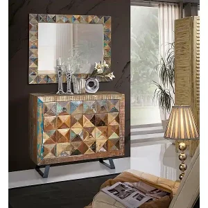 Konsole aus recyceltem Holz Must-Have