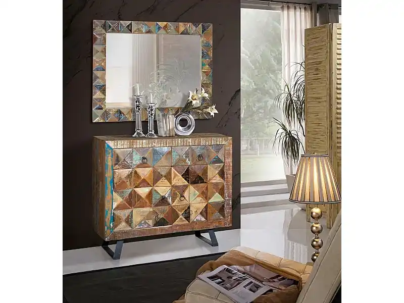 Konsole aus recyceltem Holz Must-Have