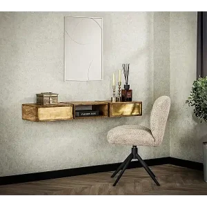 Schminktisch - Holz Holz - 30 x 123 cm - BRASY Preisknaller