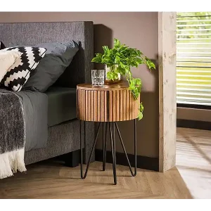 Schnäppchen Nachttisch - Holz Holz - 40 x 40 cm - SWEAK