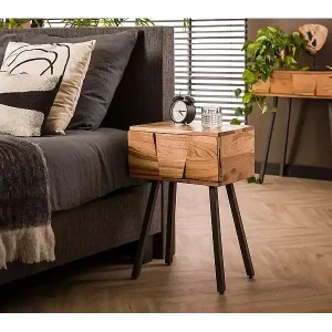 Super-Preis Nachttisch - Holz Holz - 30 x 40 cm - ANYL