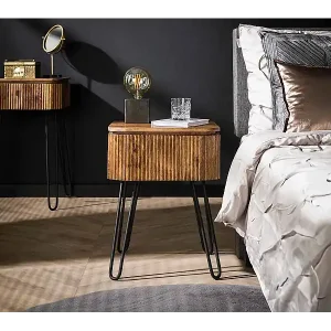 Jetzt Kaufen Nachttisch - Holz Holz - 40 x 45 cm - HEVE