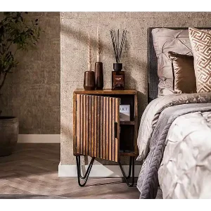 Set Nachttisch - Holz Holz - 30 x 40 cm - SWEAK Letzte Chance